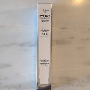IT Cosmetics Bye Bye Foundation Full Coverage Moisturizer -tan